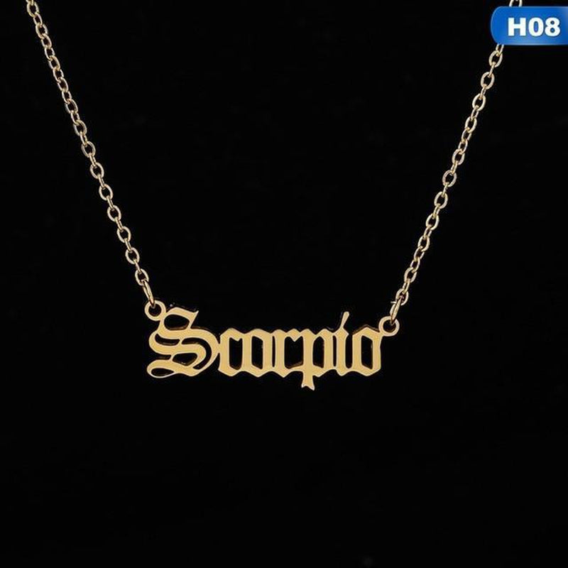 Zodiac Necklace - Boujee Collection By Jeneen