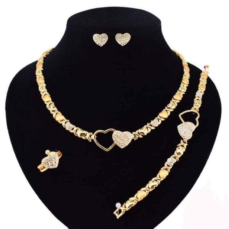 Entanglement Hugs & Kisses Gold - Boujee Collection By Jeneen