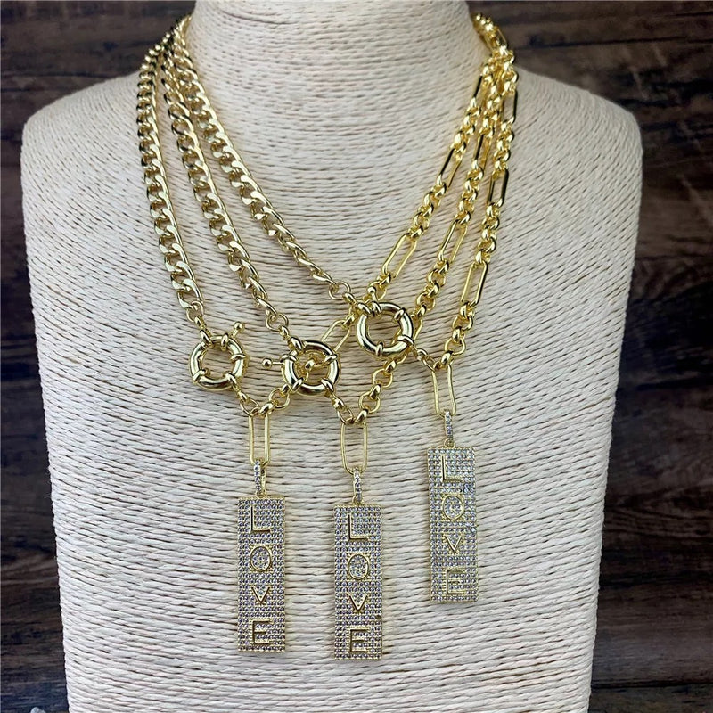 Love Charm Necklace - Boujee Collection By Jeneen
