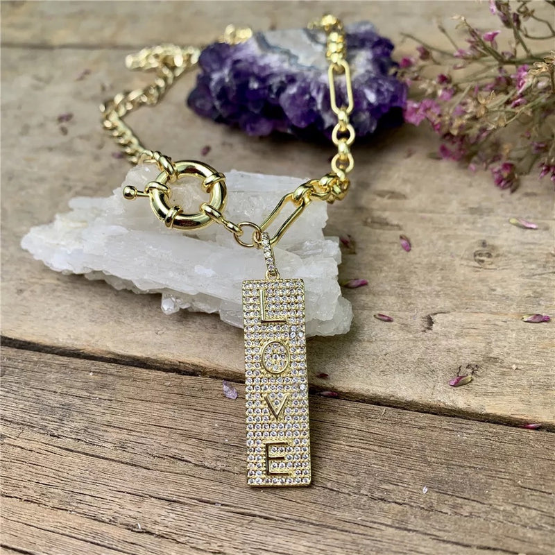 Love Charm Necklace - Boujee Collection By Jeneen