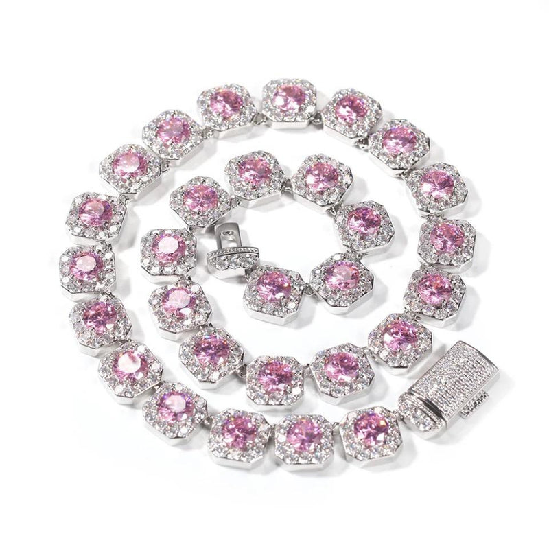 Pretty Pink Necklace,Bracelet & Earring Set-Boujee Collection By Jeneen