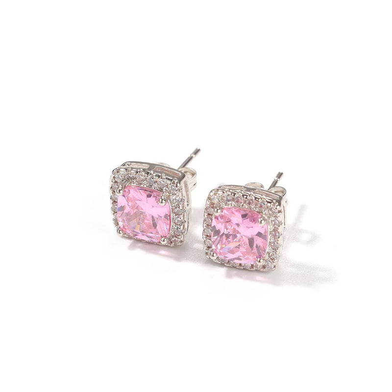 Pretty Pink Necklace,Bracelet & Earring Set-Boujee Collection By Jeneen