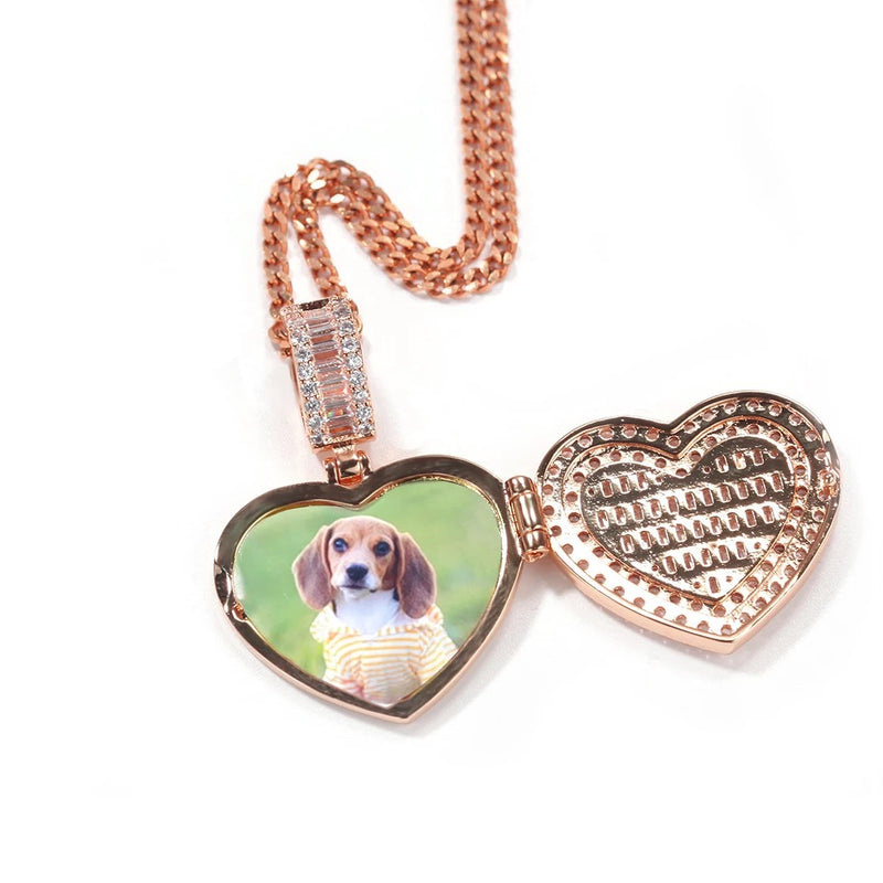 RoseGold Necklace & Heart Locket - Boujee Collection By Jeneen